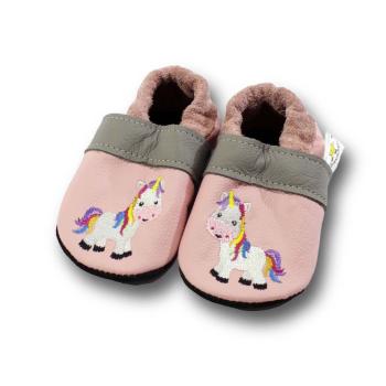 Lederpuschen Einhorn T403