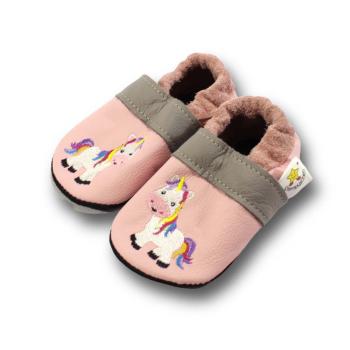 Lederpuschen Einhorn T403