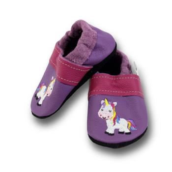 Lederpuschen Einhorn T403