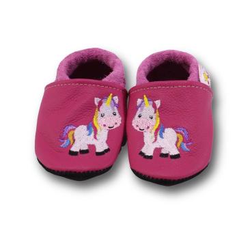 Lederpuschen Einhorn T403