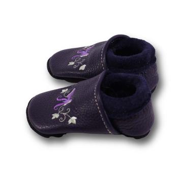 Krabbelschuhe Schmetterlingsborte
