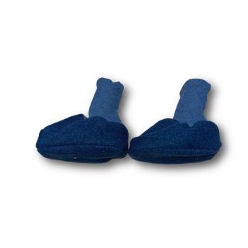 Walk-Baby-Schlupfi Merino dunkelblau