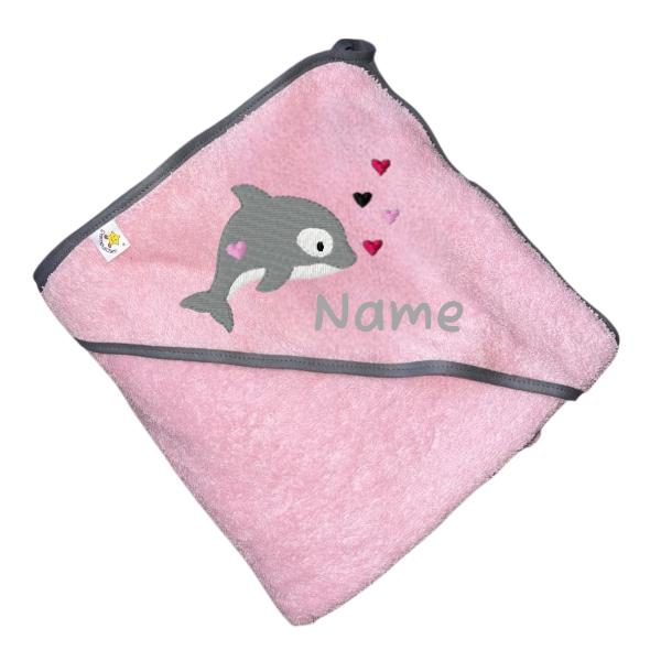 Delfin/Rosa/Grau