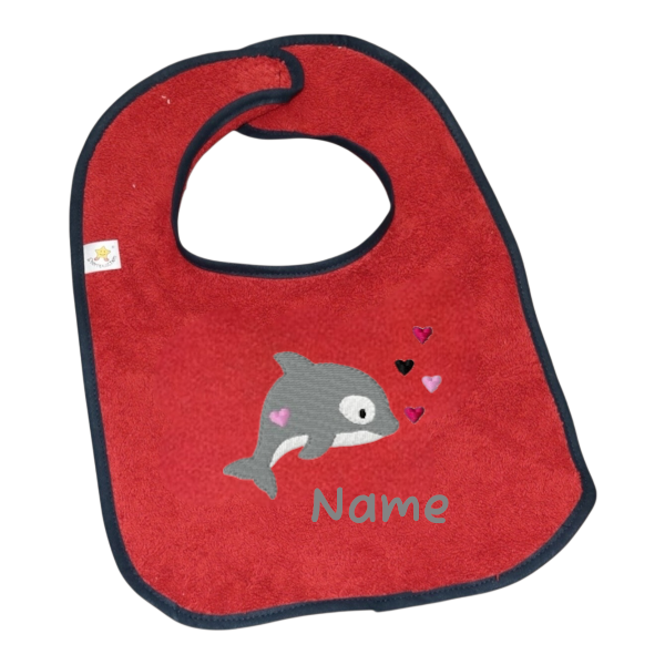 Delfin/Rot/Blau