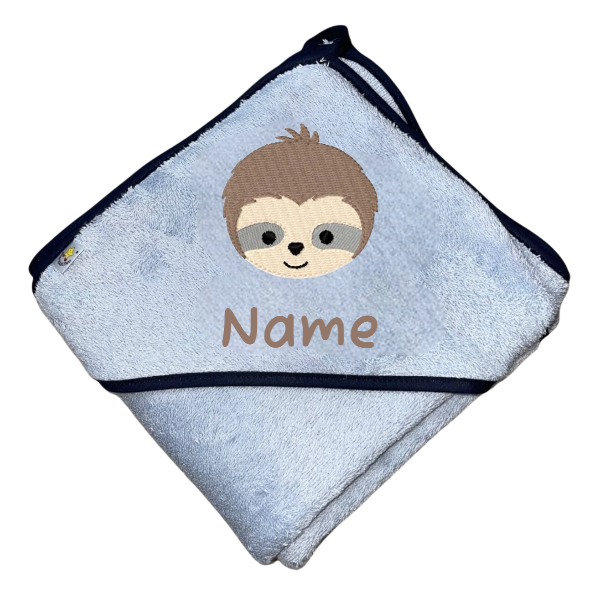 Faultier/Hellblau/Blau