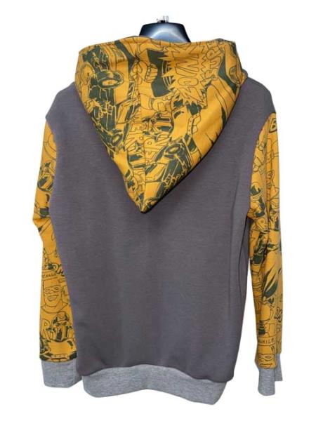 Pulli mit Tasche & Kapuze Comic