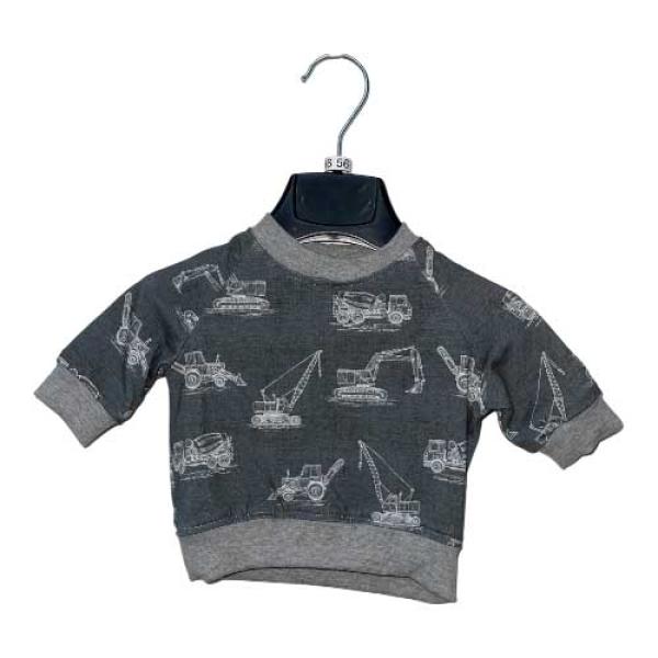 Shirt Baustelle grau
