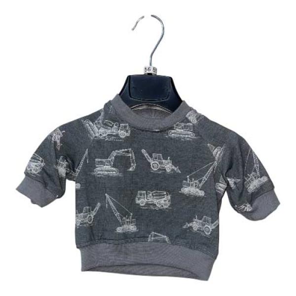 Shirt Baustelle grau