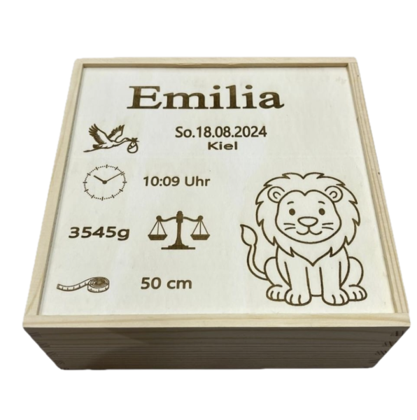 Geschenkbox aus Holz