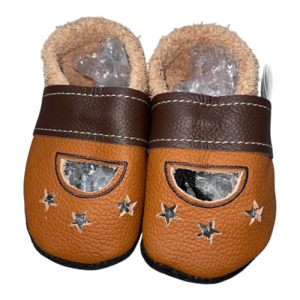Lederschuhe Sandale in braun