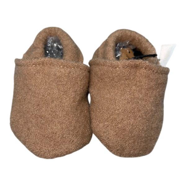 Wollwalkpuschen in beige