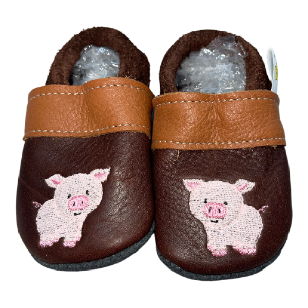 Krabbelschuhe Schweinchen