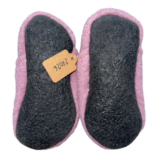 Wollwalkpuschen in rosa