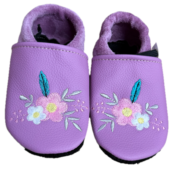 Lauflernschuhe Blumen