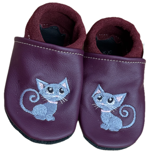 Krabbelschuhe Katze