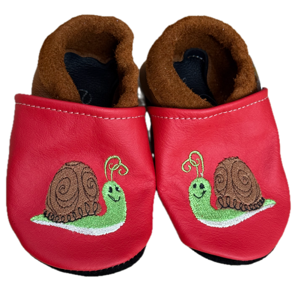 Krabbelschuhe Schnecke