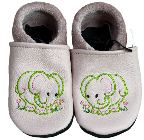 Krabbelschuhe Elefant