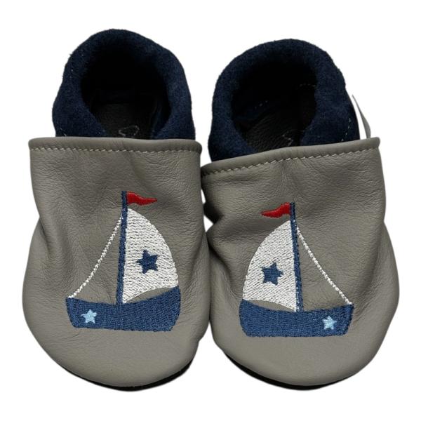 Lauflernschuhe Segelschiff