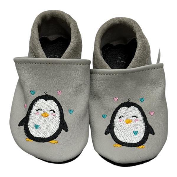 Krabbelschuhe Pinguin