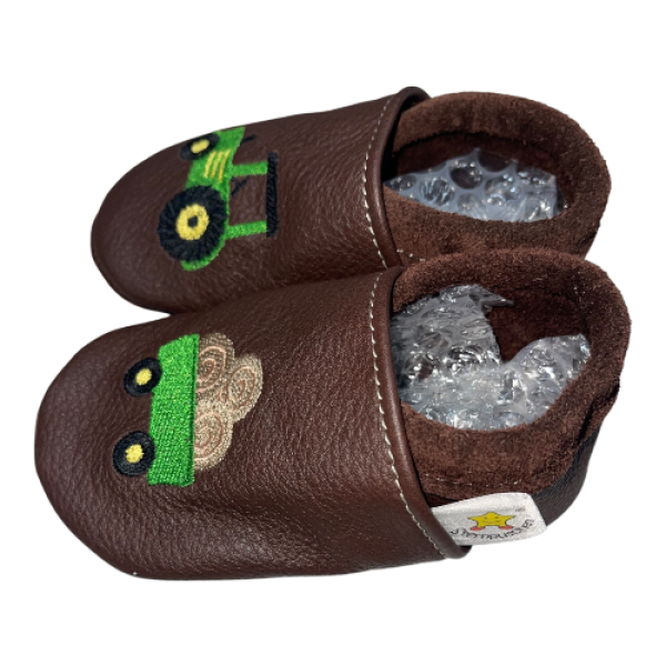 Lauflernschuhe Trecker auf braun