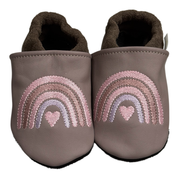 Krabbelschuhe Regenbogen