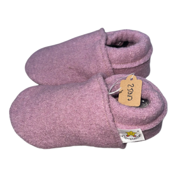 Wollwalkpuschen in rosa