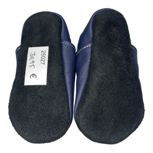 Lauflernschuhe Anker auf blau