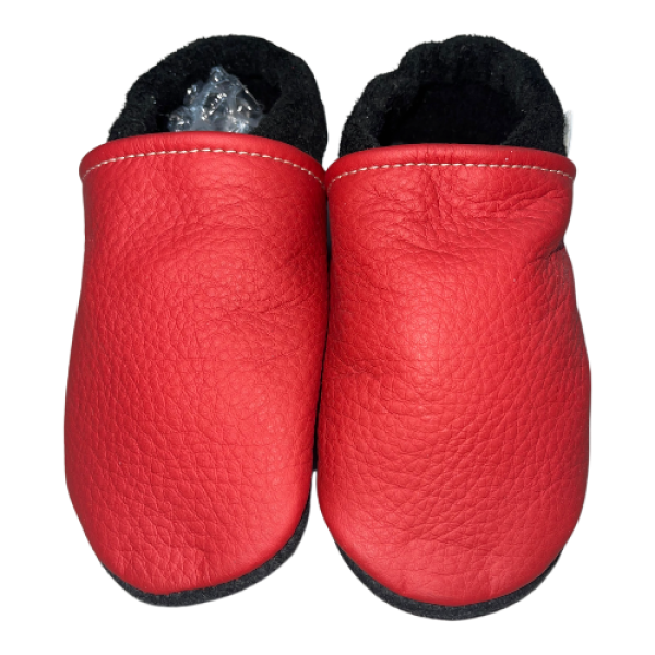 Krabbelschuhe in rot