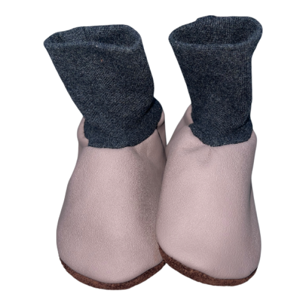 Lederschuhe Schlupfis in rosa