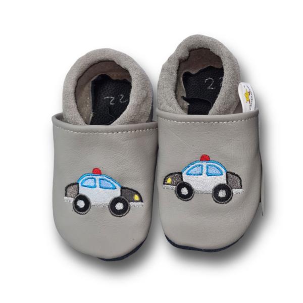 Krabbelschuhe Polizeiauto