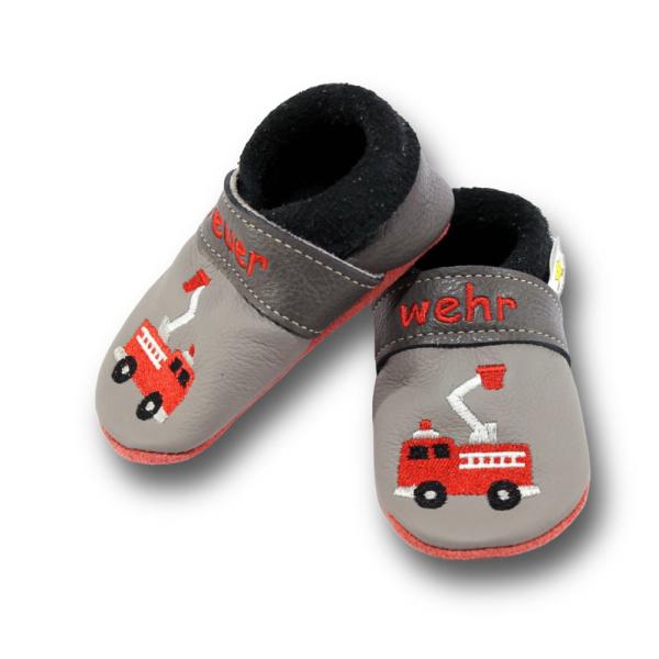 Lederpuschen Feuerwehrautos