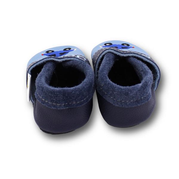 Lauflernschuhe kleines blaues Auto