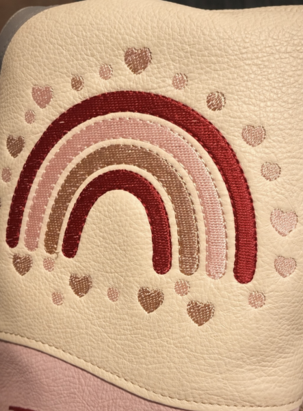 Boho Regenbogen Kitarucksack