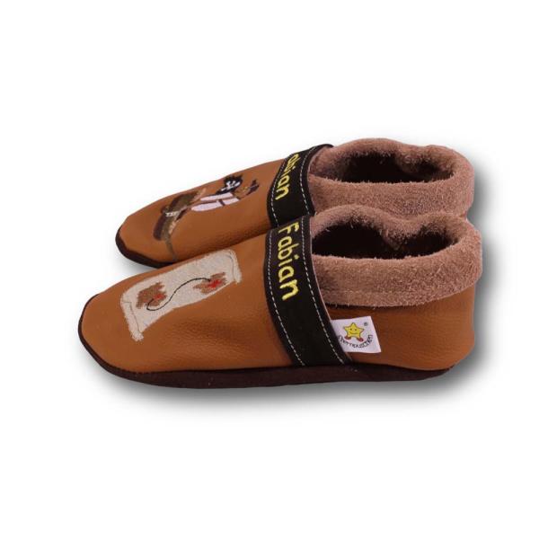 Krabbelschuhe Piratenschiff & Karte