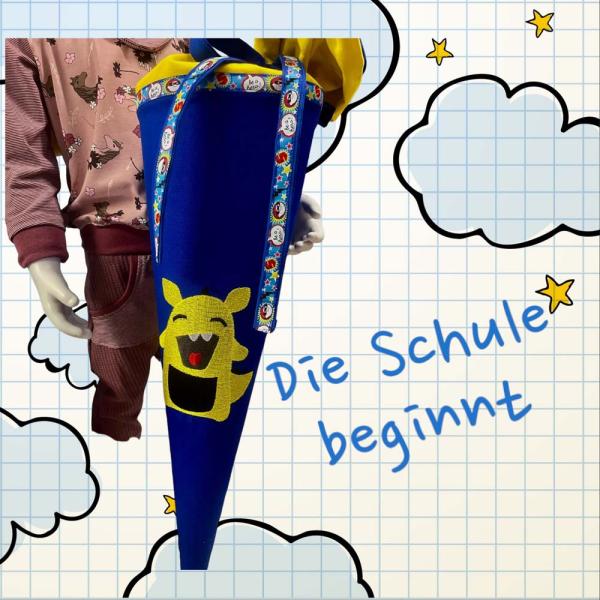 Schultüte Pitchu in verschiedenen Größen