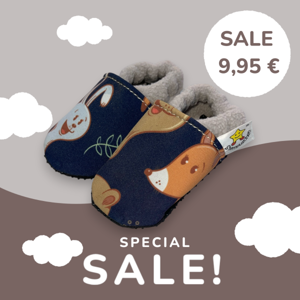 Vegane Krabbelschuhe HASE