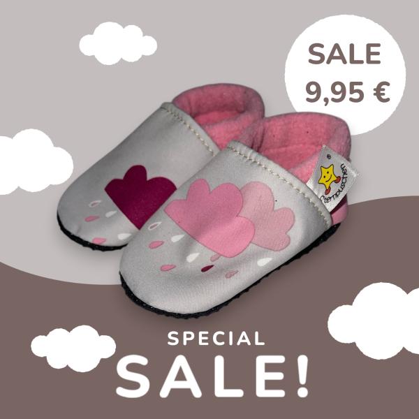 Vegane Krabbelschuhe WÖLKCHEN