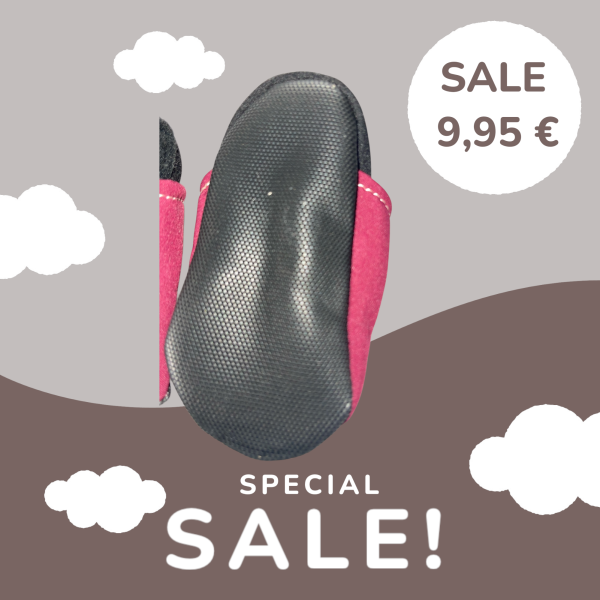 Vegane Krabbelschuhe BORDEAUX