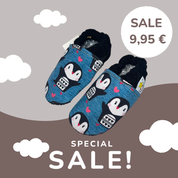 Vegane Krabbelschuhe PINGUIN