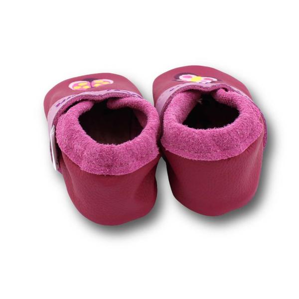 Krabbelschuhe Käfer auf pink