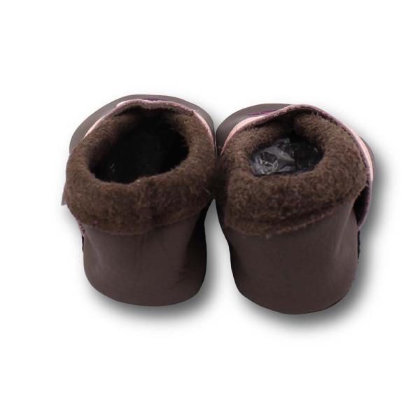 Krabbelschuhe Käfer auf braun