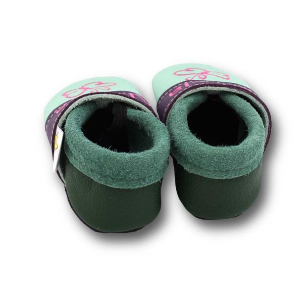 Lauflernschuhe Schmetterlings Kontur