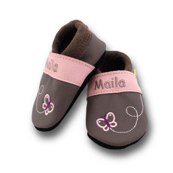 Krabbelschuhe Schmetterling 2015