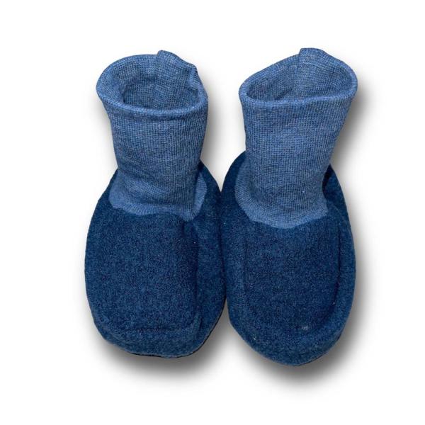 Walk-Baby-Schlupfi Merino dunkelblau