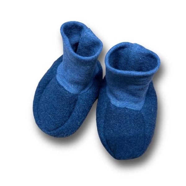 Walk-Baby-Schlupfi Wollwalk blau