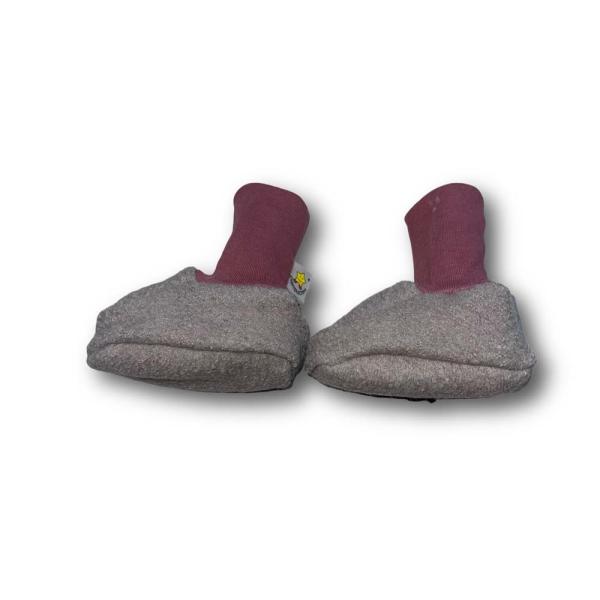 Walk-Baby-Schlupfi Wollwalk taupe