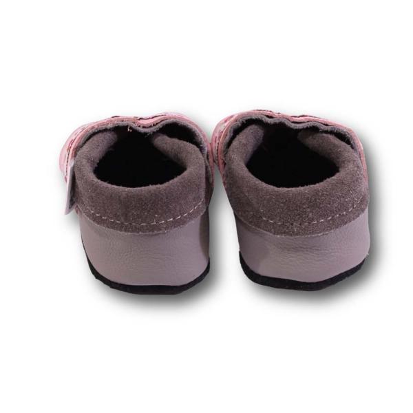 Barfußschuhe mit Webband Rosen