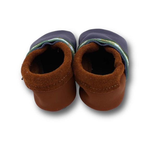 Babyschuhe mit Webband Rotkäpchen